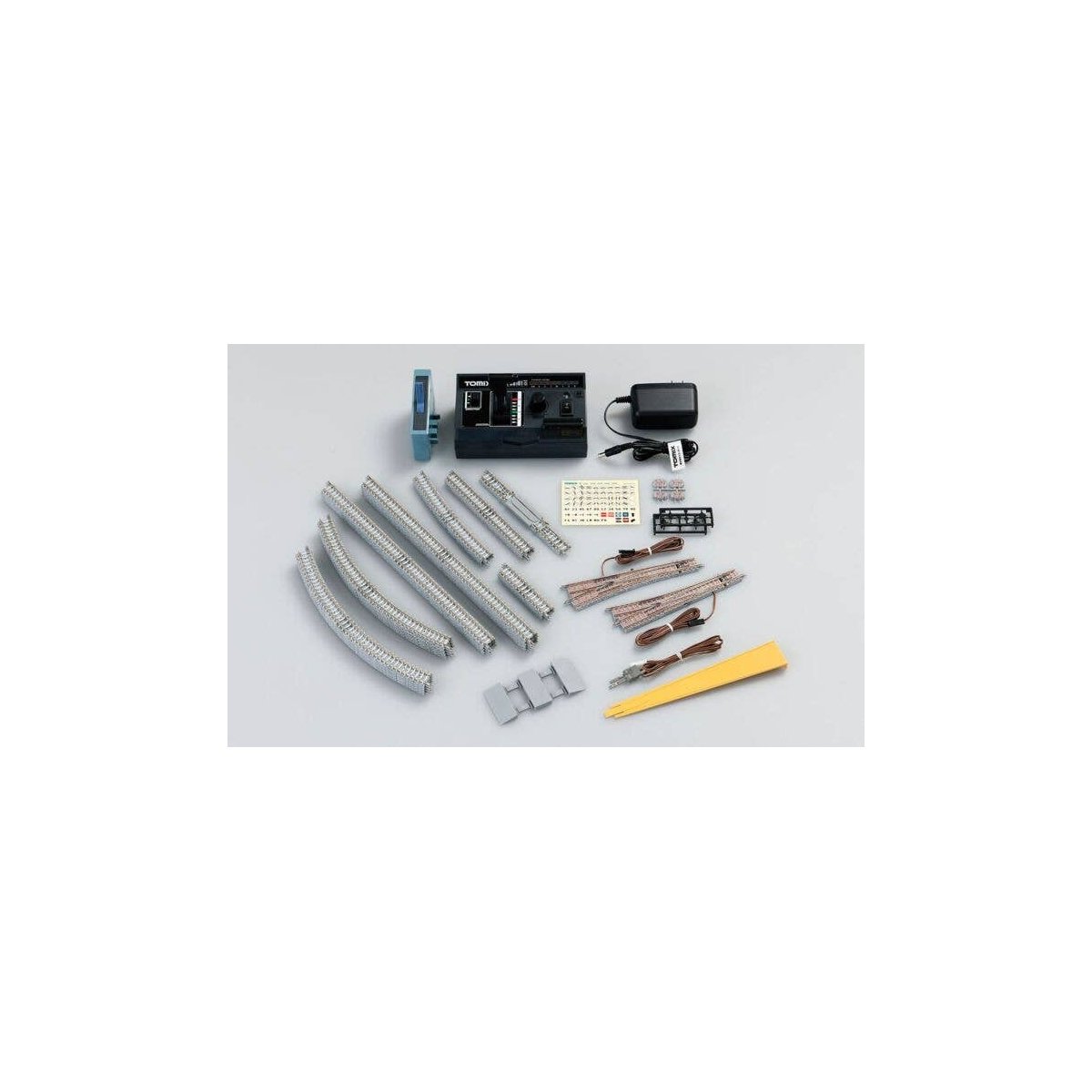 My Plan NR-PC A+B Track Starter Set - Fine Track -- 22 x 66′ 56 x 168cm Oval w/Siding, Power Pack, N, TomyTec Co LTD 90950