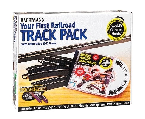 Your First Railroad Track Pack -- E-Z Track(R) System, HO, Bachmann Industries 44497