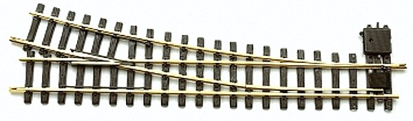 R5 Manual Turnout -- Right-Hand, G, LGB 18050