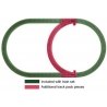 FasTrack(TM) Inner Passing Loop Track Pack - 3-Rail, O, Lionel 612028