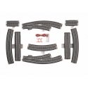 C-Track 3-Rail -- C4 Extension Set, HO, Marklin, Inc 24904