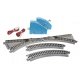 CV2 Compact Multi-Purpose Turnout Set - Unitrack, N, Kato USA Inc 20891