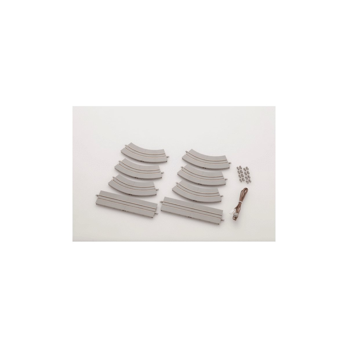 Trolley/Streetcar Track System -- Small Loop Set 4-1/2′ 11.4cm Radius, N, TomyTec Co LTD 91085