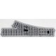 Manual Turnout - Unitrack -- Right Hand 9-3/4` 246mm Long, 19-1/4` 490mm Radius, HO, Kato USA Inc 2841