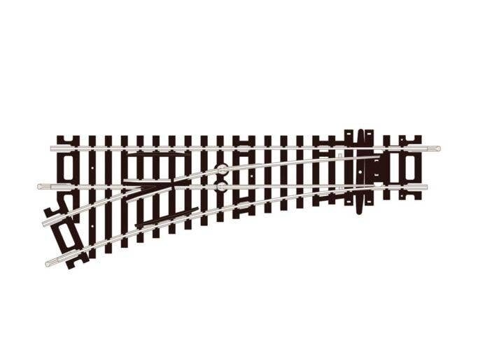 ST-241 Turnout - Small Radius -- Left Hand, Insulfrog, HO, Peco ST241