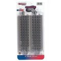 10′ Straight 3-Rail E-Z Track(R) - Williams(TM) -- pkg(4), O, Bachmann Industries 280