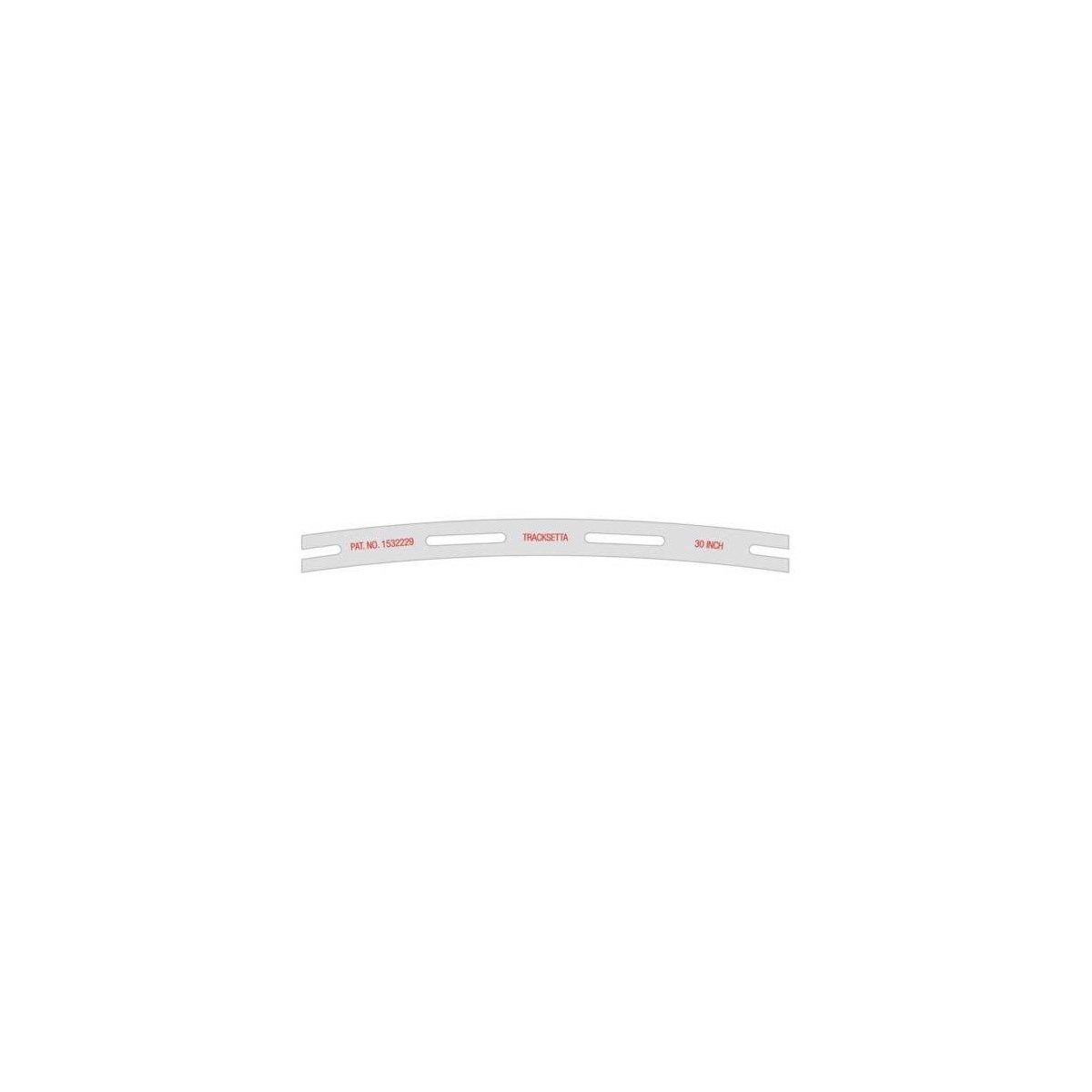 Tracksetta Track Laying Template -- 36′ 91.5cm Radius Curve, HO, Peco OOT36