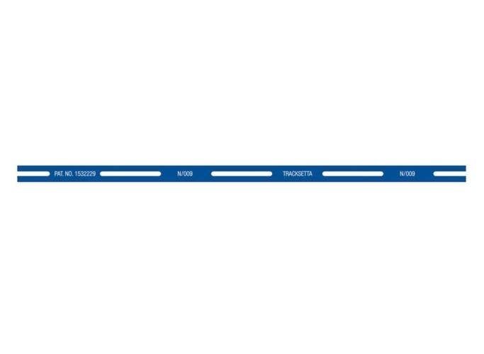 Tracksetta Track Laying Template -- 10′ 25.4cm Straight, N, Peco NT10