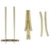 Turnout Parts Kit -- For 6 Code 55 Turnouts, N, Micro Engineering 80332