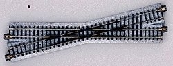Track Crossings - 15-Degree, 7-5/16′ 186mm -- Left, N, Kato USA Inc 20300