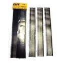 CVT Tie Strip Sampler pkg(6) -- Mainline 9′ Long Ties, HO, Central Valley 20016