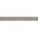 Code 75 Wooden Tie Flex Track - Streamline -- 36′ 91.4cm Section, HO, Peco SL100F