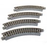 Compact Curve - Unitrack -- Radius: 4-5/8′ 11.7cm pkg(4), N, Kato USA Inc 20176