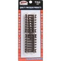 Code 83 Snap Track - Straight Sections -- 2′ 5.1cm pkg(4), HO, Atlas Model Railroad Co. 525