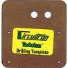Tortoise Drilling Template, All Scales, Circuitron 6190