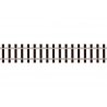 Code 55 Wooden Tie Flex Track - Streamline -- 36′ 91.4cm Section, N, Peco SL300F