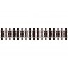 Code 80 Wooden Tie Flex Track - Streamline -- 36′ 91.4cm Section, N, Peco SL300
