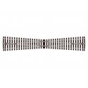 Code 124 `Bullhead` Nickel Silver Track -- Long Crossing (8 Degree Angle 23` 58.4cm Long), O, Peco SLE794BH