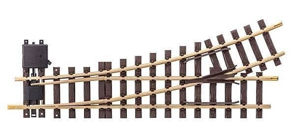 Code 332 Manual Turnout -- Right Hand, Radius 3, 22.5 Degrees, G, LGB 16040