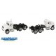 International(R) 4900 Dual-Axle Semi Tractor Only - Assembled -- White, HO, Walthers SceneMaster 11180