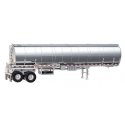 Petroleum Tank Trailer - Assembled -- Painted, Unlettered, HO, Walthers SceneMaster 12360