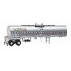 Chemical Tank Trailer - Assembled -- ChemGo, HO, Walthers SceneMaster 12350