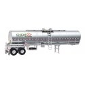 Chemical Tank Trailer - Assembled -- ChemGo, HO, Walthers SceneMaster 12350