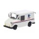 Long Life Vehicle (LLV) Mail Truck -- United States Postal Service(R) (1980s Scheme), HO, Walthers SceneMaster 12252