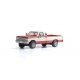 Truck - Modern Era Vehicles -- Red, White, HO, Woodland Scenics 5371