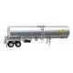 Food Grade Tank Trailer - Assembled -- Golden Kernel Corn Syrup, HO, Walthers SceneMaster 12354
