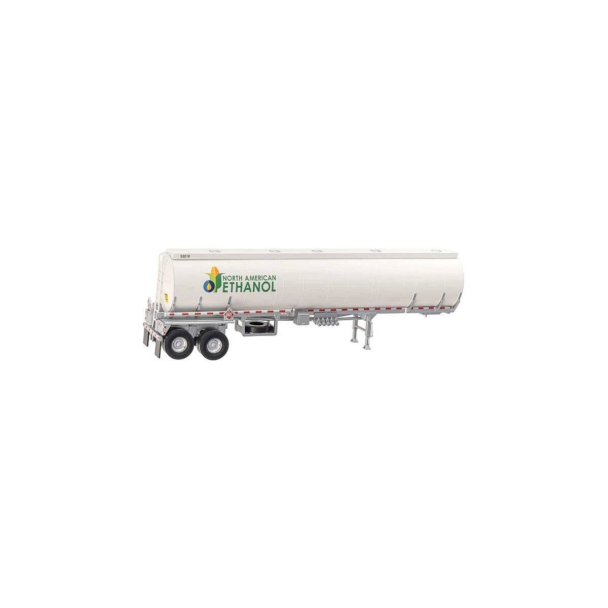 Petroleum Tank Trailer - Assembled -- North American Ethanol, HO, Walthers SceneMaster 12359