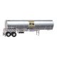 Petroleum Tank Trailer - Assembled -- Interstate Fuel & Oil, HO, Walthers SceneMaster 12357