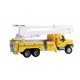 International(R) 7600 Utility Truck w/Bucket Lift - Assembled -- Yellow, HO, Walthers SceneMaster 11752