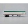 39′ Covered Grain Trailer - Assembled -- Cargill (white, green), HO, HO Logistics Replicas 465