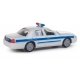 Ford(R) Crown Victoria Police Interceptor -- Police, Sheriff & Highway Patrol Decals (white, HO, Walthers SceneMaster 12025