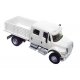 International(R) 7600 2-Axle Crew Cab Truck with Solid Stake Bed - Assembled -- White with , HO, Walthers SceneMaster 11880