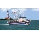 Modern Fishing Boat -- Kit, HO, Walthers SceneMaster 11016