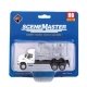 International(R) 4300 Dual-Axle Semi Tractor Only - Assembled -- White Cab, Black Chassis, HO, Walthers SceneMaster 11530