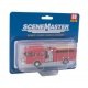 Heavy-Duty Fire Engine - Assembled -- Red, HO, Walthers SceneMaster 13800