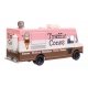 Morgan Olson(R) Route Star Van -- Traffic Cones Ice Cream Food Truck, HO, Walthers SceneMaster 12108