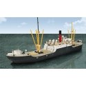 Lakes Class Tramp Steamer - Kit -- 36 x 6′ 91.4 x 12.2cm, HO, SYLVAN SCALE MODELS 10821