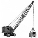 Construction Equipment - Kit -- Bucyrus Erie 30-B Crane, N, GHQ 53011
