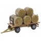 Hay Trailer with Load -- Kit, HO, Walthers SceneMaster 4192