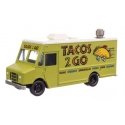 Morgan Olson(R) Route Star Van -- Tacos 2 Go Food Truck, HO, Walthers SceneMaster 12109