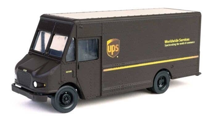 Morgan Olson(R) Route Star Van -- United Parcel Service(R) Package Car (New Style), HO, Walthers SceneMaster 12100
