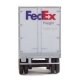 53′ Stoughton Trailer 2-Pack - Assembled -- FedEx Freight, HO, Walthers SceneMaster 2452