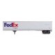 53′ Stoughton Trailer 2-Pack - Assembled -- FedEx Freight, HO, Walthers SceneMaster 2452
