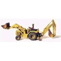 Construction Equipment (Unpainted Metal Kit) -- 310 A Backhoe w/Operator Figure, HO, GHQ 61010