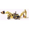Construction Equipment (Unpainted Metal Kit) -- 310 A Backhoe w/Operator Figure, HO, GHQ 61010