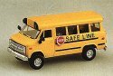 Chevrolet School Bus -- Safe Line (yellow, black), HO, Trident Miniatures 90076